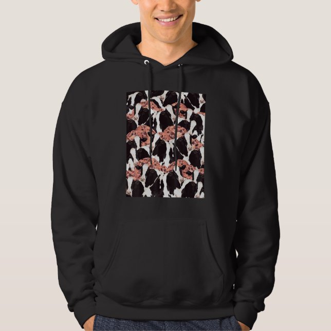 Sudadera Collage Loco de Cookie de Vacas (Anverso)