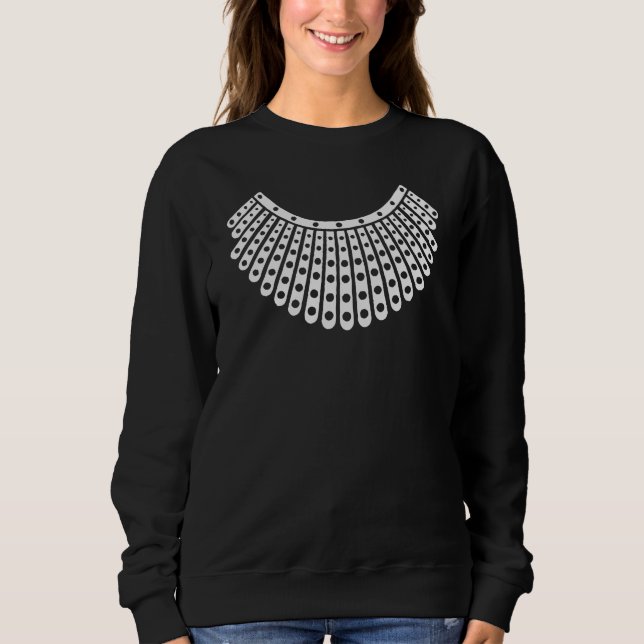 Sudadera Collar disidente de RBG Ruth Bader Ginsburg (Anverso)