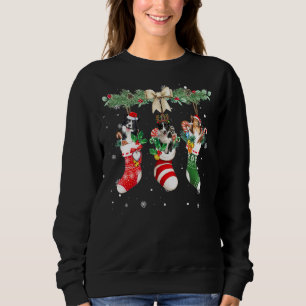 Sudadera Collie de borde en Navidades Socks Border Collie X