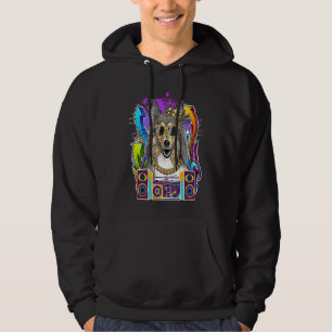 Sudadera Collie Dog Hip Hop Música Rap de los 90