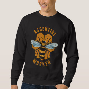 Sudadera Colmenar Abeja Melífera Trabajador Esencial Apicul