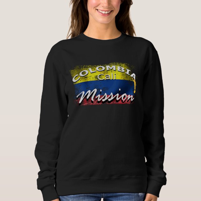Sudadera Colombia Cali Mormon LDS Mission Missionary (Anverso)