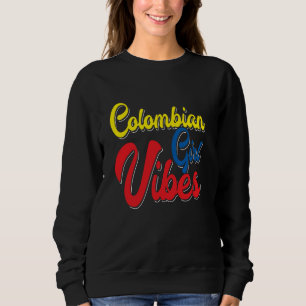 Sudadera Colombia Colomb, herencia hispánica de mujeres col