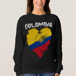 Sudadera Colombia Orgullo Mes de la Herencia Hispana Colomb