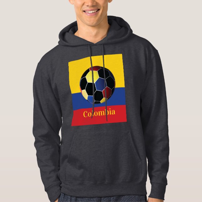 Sudadera Colombia Soccer Poster (Anverso)