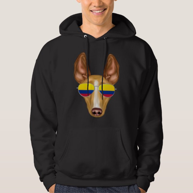 Sudadera Colombian Flag Cirnechi dellu2019Etna Dog Colombia (Anverso)