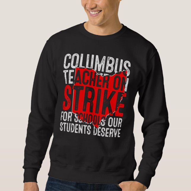 Sudadera Colón de profesores de Ohio huelen de profesor de  (Anverso)