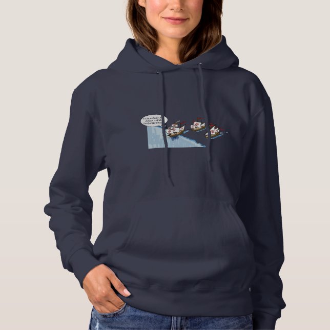 Sudadera Colón y sus teorías (Anverso)