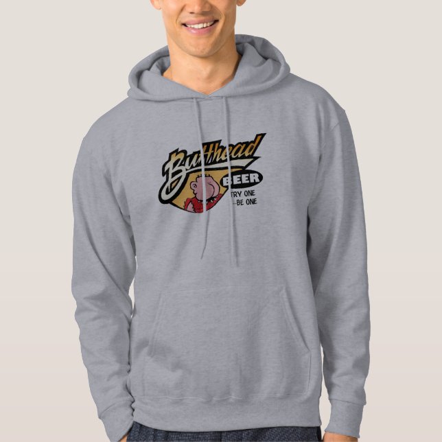 Sudadera Color de la cerveza de ButtHead (Anverso)