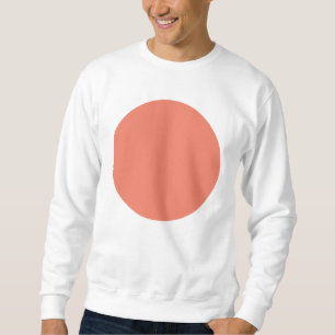 Sudadera Color de primavera verano melocotón rosa