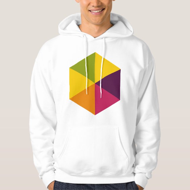 Sudadera Color Hexagon 01 (Anverso)