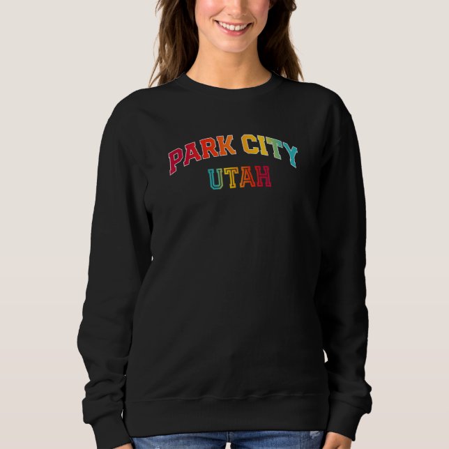 Sudadera Color Utah de Park City (Anverso)