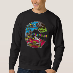 Sudadera Colorado Colorful Breckenridge Montañas Senderismo