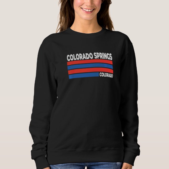 Sudadera Colorado Springs Colorado Co Keepsake Springsteen (Anverso)