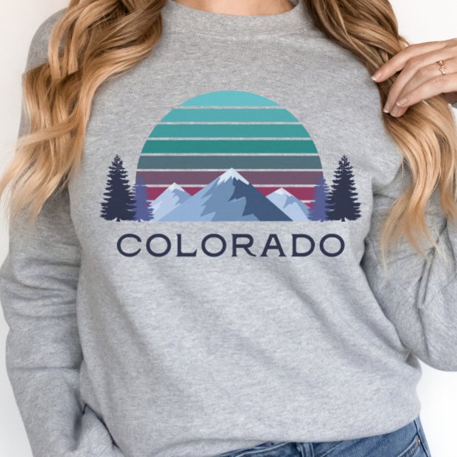 Sudadera Colorado Sunset Sweatshirt, Camisa de via (Subido por el creador)