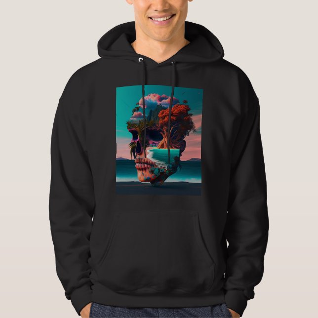 Sudadera Colored Skull Head (Anverso)