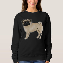 Sudadera Colores Al Amanecer Pug Mops Raza De Perro Diseño 