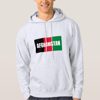 Sudadera Colores de la bandera de Afganistán