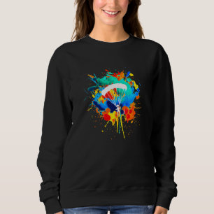 Sudadera Colores de paracaídas I Skydiver Tandem Jump Skydi