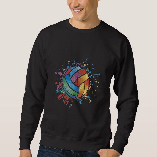 Sudadera Colores de Voleibol (Anverso)