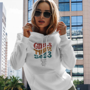 Sudadera Colores y texto del Personalizable Trip 2023 de lo