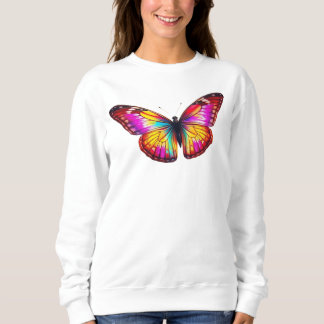 Sudadera colorful butterfly art