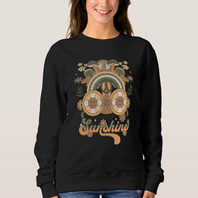 Sudadera Colorful Mycology Mushrooms For Family Mushroom co (Anverso)