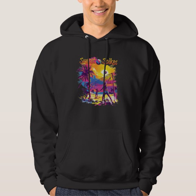 Sudadera Colorful Team Design with Graphic and Text (Anverso)