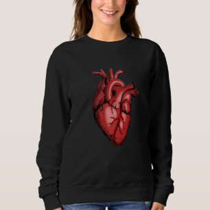 Sudadera Colorida Anatomía del Corazón Humano de la Línea R
