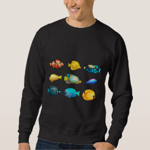 Sudadera Colorida colección de peces