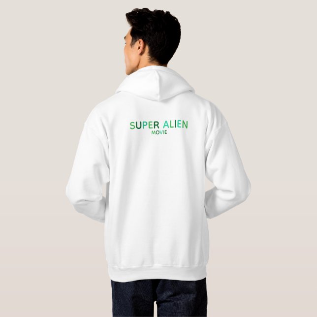 Sudadera Colorida de Super Alien Movie (Reverso completo)
