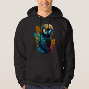 Sudadera Colorida eslora cutánea con gafas de sol Diseño an