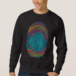 Sudadera Colorida Huella Deportiva Mes Lgbt