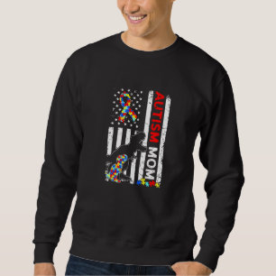 Sudadera coloridas piezas de rompecabezas Autismo Concienci