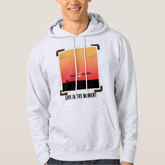 Sudadera Coloridas puestas de sol con texto moderno