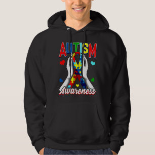 Sudadera Colorido autismo Día de Concienciación Cinta del r