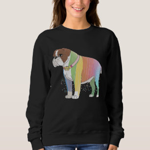 Sudadera Colorido bicho de boxeo pop teja tye niños arcoiri