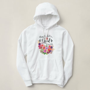 Sudadera Colorido Bouquet floral   Romanos 12:9