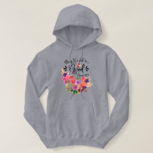 Sudadera Colorido Bouquet floral   Romanos 12:9