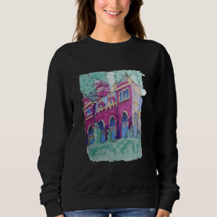 Sudadera Colorido Castillo Púrpura en Budapest