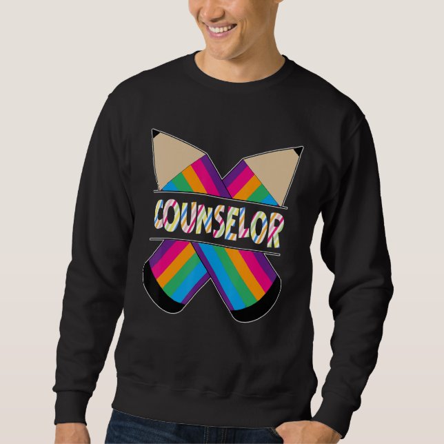 Sudadera Colorido consejero de lápices (Anverso)