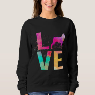 Sudadera Colorido Doberman Pinscher Dog Mom Doberman Pinsch