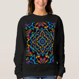 Sudadera Colorido Kaleidoscope Mandala Design Mug, almohada