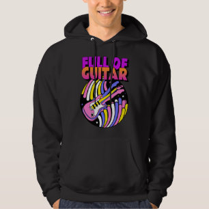 Sudadera Colorido Lleno De Guitarra