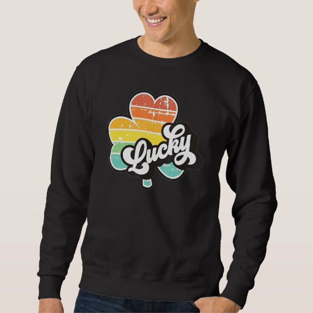 Sudadera Colorido Lucky Shamrock (Anverso)