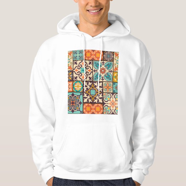 Sudadera Colorido mosaico de motivos islámicos (Anverso)