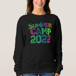 Sudadera Colorido niño Campamento de Verano 2022 Anfitrión