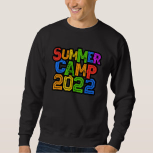 Sudadera Colorido niño Campamento de Verano 2022 Anfitrión