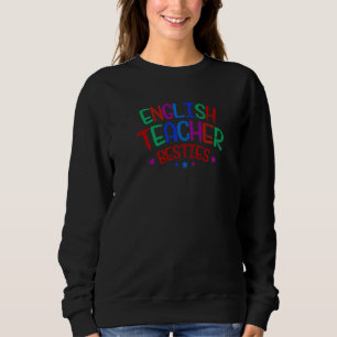 Sudadera Colorido profesor de inglés Bestie