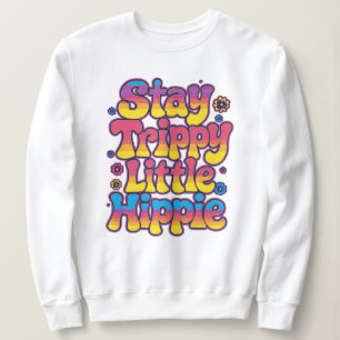 Sudadera Colorido Psicodélico Quédate Trippy Hippie